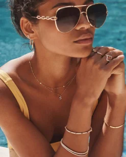 1.9 ct Lab Grown White Diamond Tennis Bracelet in 14k Yellow Gold