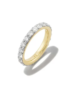 2 ct Lab Grown White Diamond Marilyn Band Ring in 14k Yellow Gold