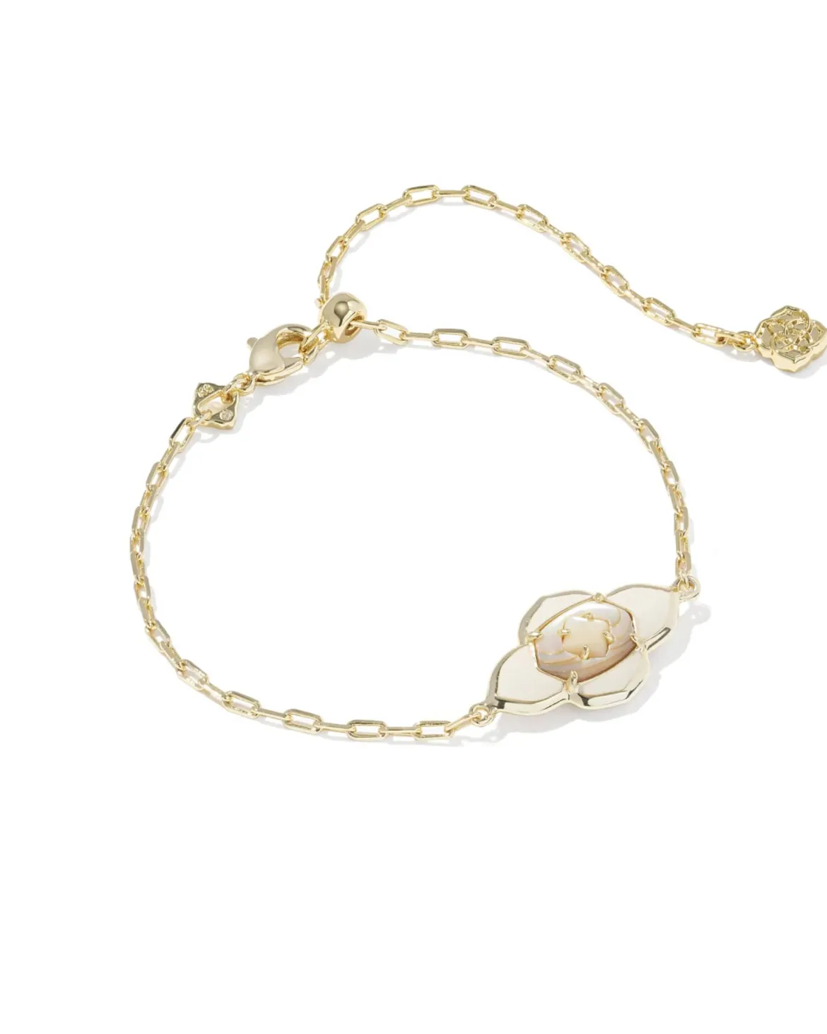 Abbie Medallion Gold Delicate Chain Bracelet