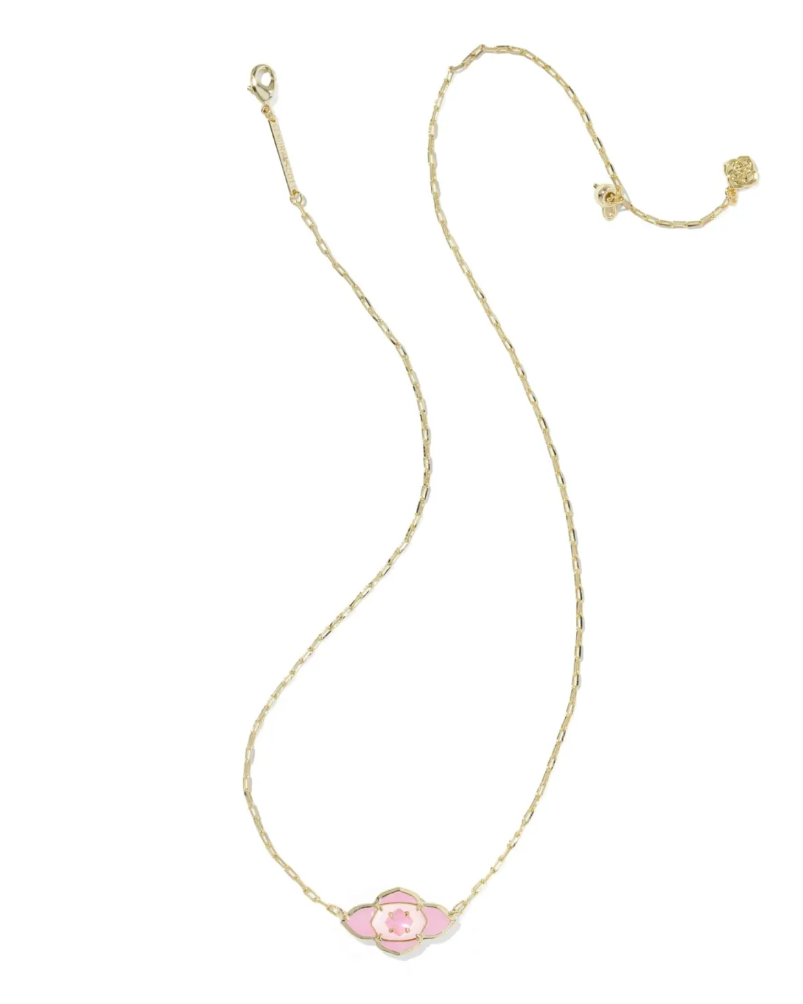 Abbie Medallion Gold Short Pendant Necklace