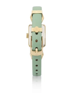 Adela Gold Leather Watch