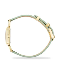 Adela Gold Leather Watch