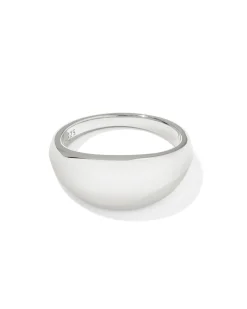 Alani Sterling Silver Metal Band Ring