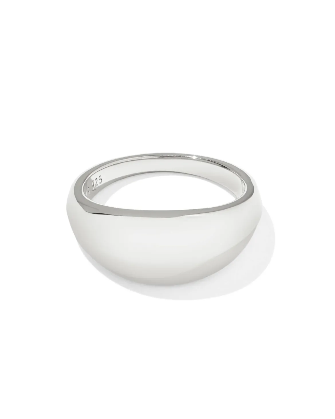 Alani Sterling Silver Metal Band Ring