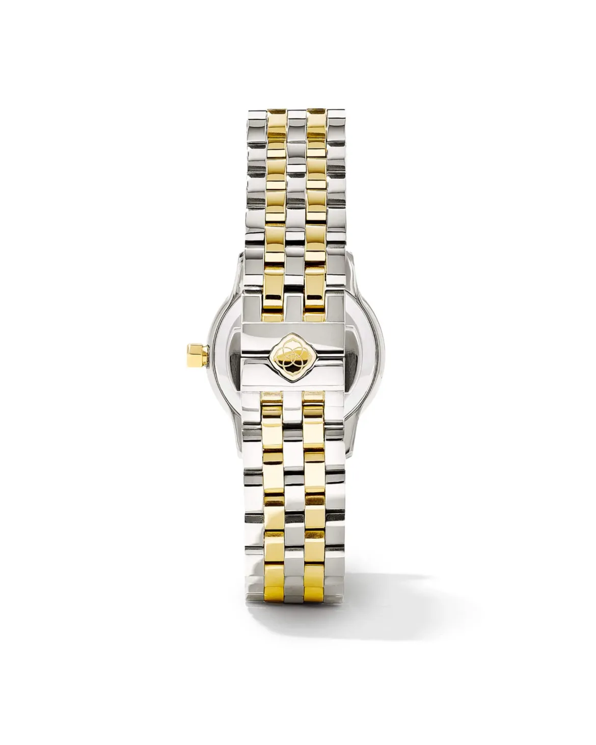 Alex Two Tone Stainless Steel 28mm Watch in Ivory Mother-of-Pearl