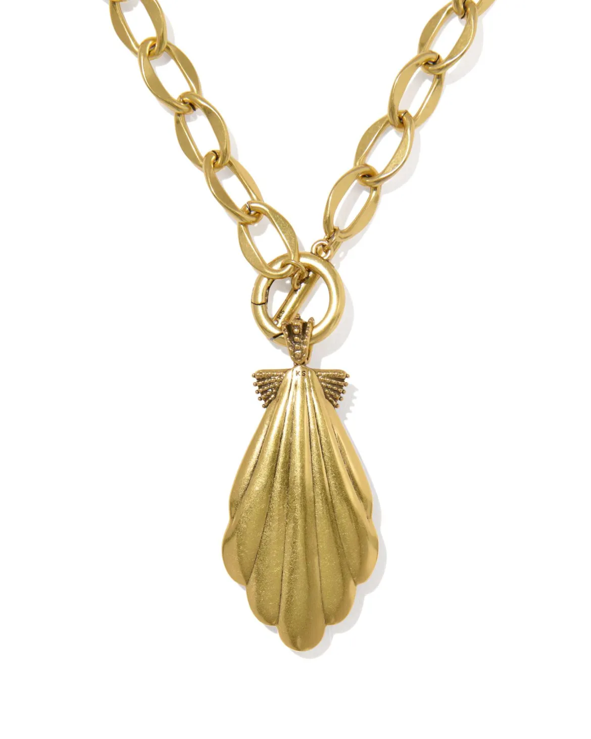 Alexa Vintage Gold Statement Necklace