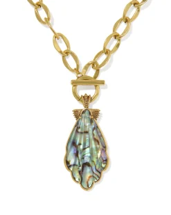 Alexa Vintage Gold Statement Necklace
