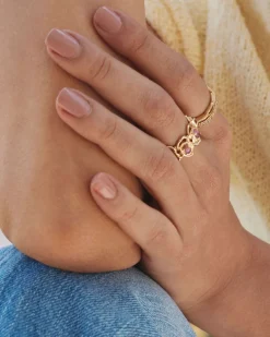 Andi Band Ring in Gold