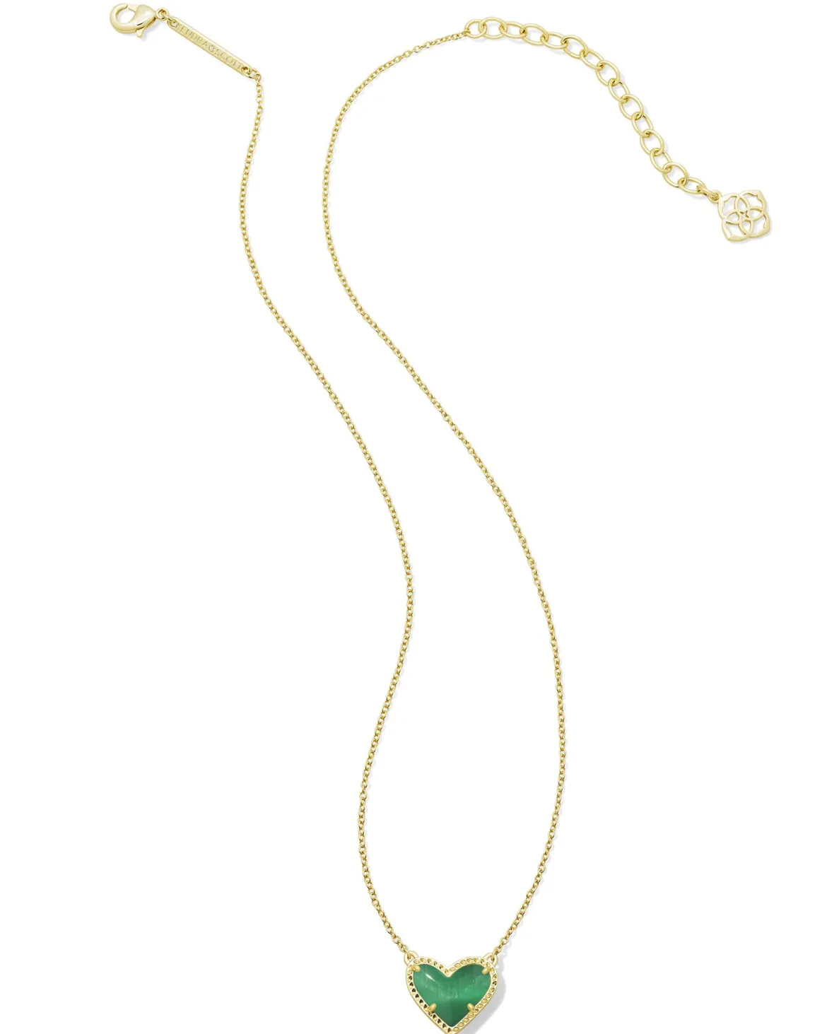 Ari Heart Gold Pendant Necklace