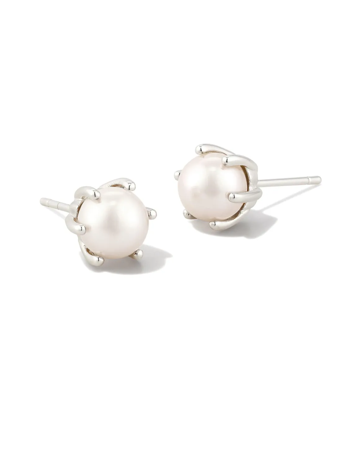 Ashton Silver Freshwater Cultured Pearl Stud Earrings