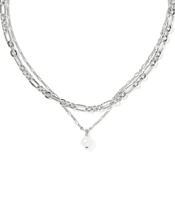 Ashton Silver Multi Strand Necklace
