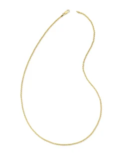 Axel 24" Chain Necklace in 18k Gold Vermeil