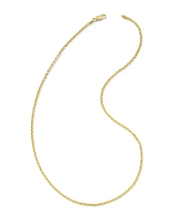 Axel 20" Chain Necklace in 18k Gold Vermeil