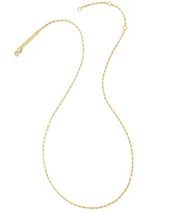 Beaded Satellite Chain Necklace in 18k Gold Vermeil