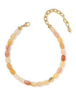 Beaded Vintage Gold Statement Collar Necklace