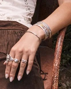 Beau 14k White Gold Band Ring