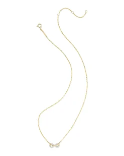 Beau 14k Yellow Gold Short Pendant Necklace