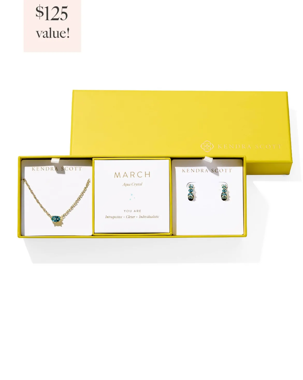 Cailin Gold Birthstone Gift Set of 2