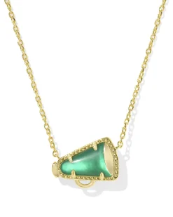 Cheer Gold Short Pendant Necklace