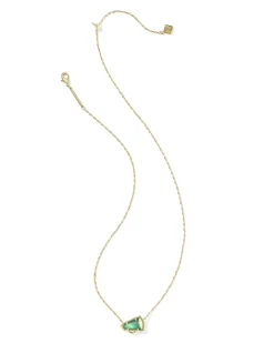 Cheer Gold Short Pendant Necklace