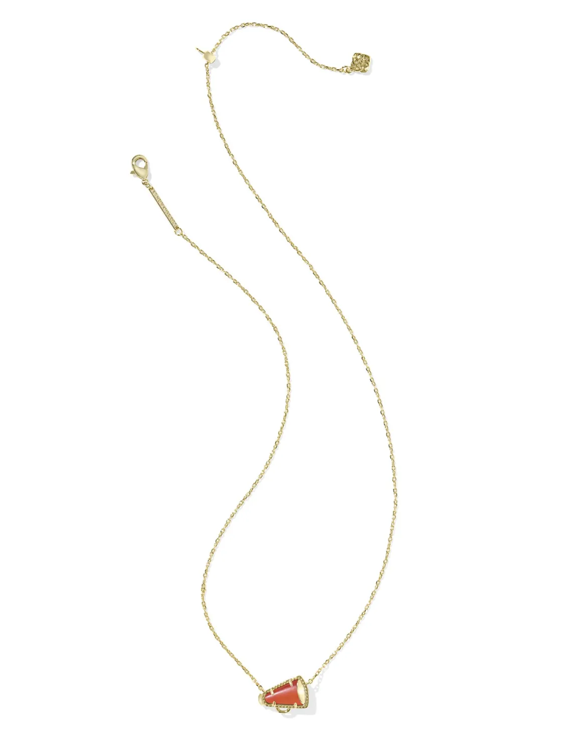 Cheer Gold Short Pendant Necklace