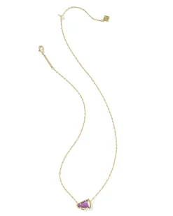 Cheer Gold Short Pendant Necklace