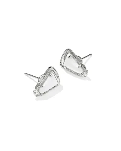 Cheer Silver Stud Earrings