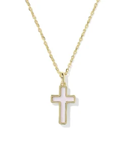 Cross Gold Pendant Necklace