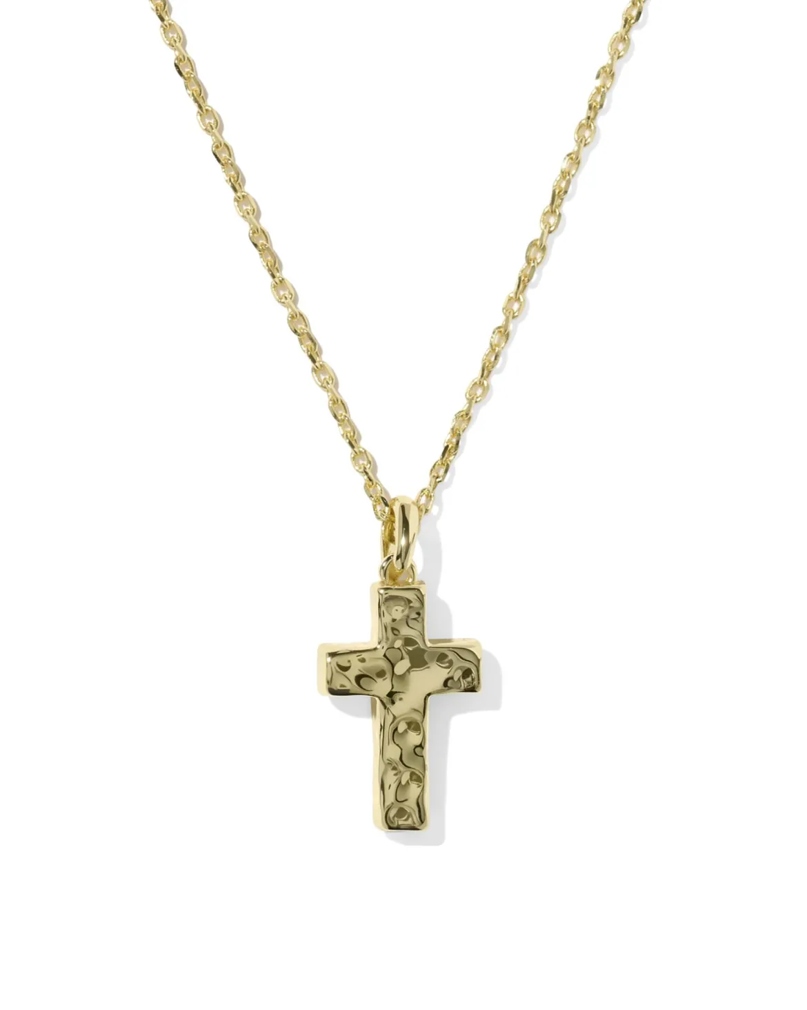 Cross Gold Pendant Necklace