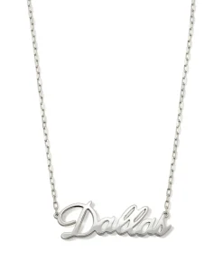 Dallas Pendant Necklace in Sterling Silver