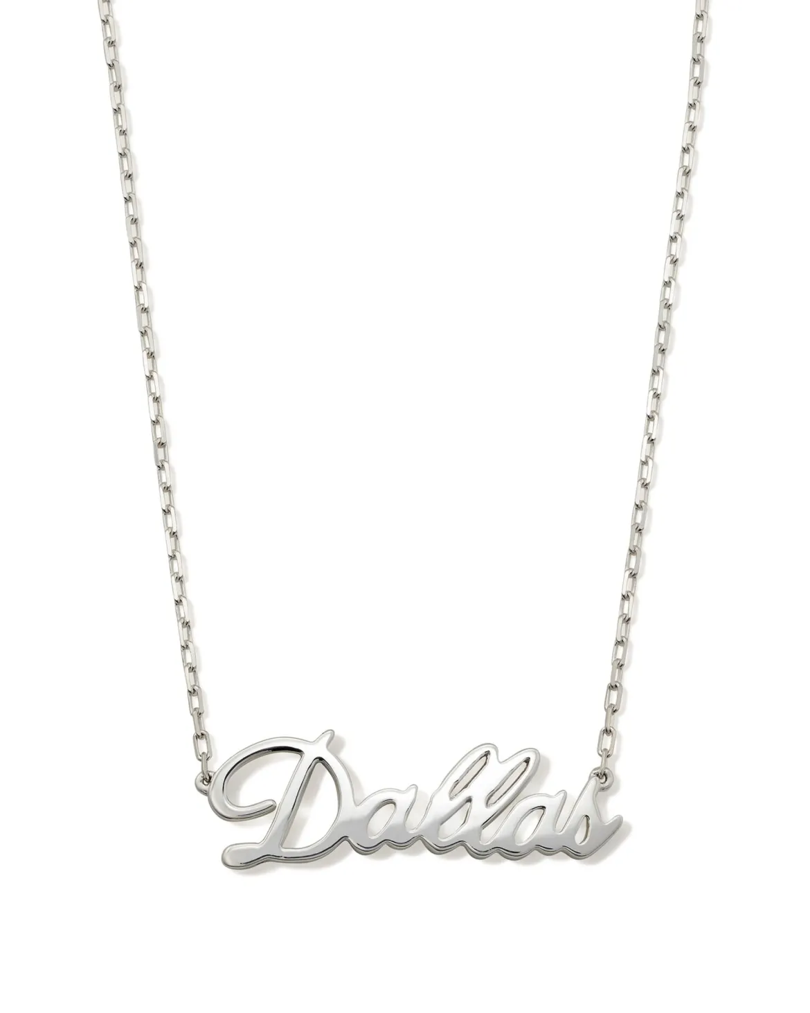 Dallas Pendant Necklace in Sterling Silver