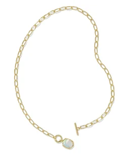 Daphne Convertible Gold Link and Chain Necklace