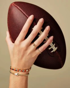 Daphne Enamel Gold Stretch Bracelet