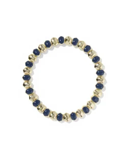 Daphne Enamel Gold Stretch Bracelet