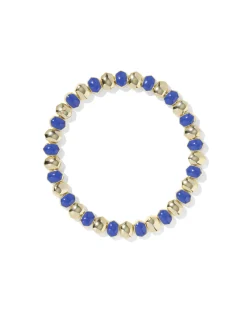 Daphne Enamel Gold Stretch Bracelet