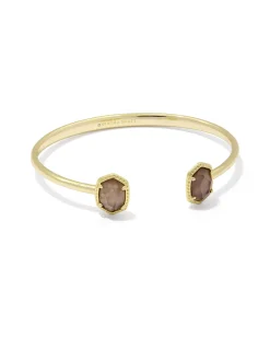 Daphne Gold Frame Cuff Bracelet