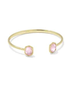 Daphne Gold Frame Cuff Bracelet
