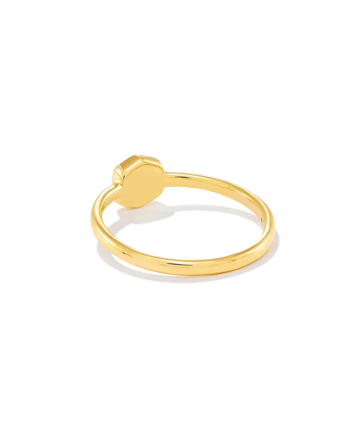 Davie 18k Gold Vermeil March Band Ring