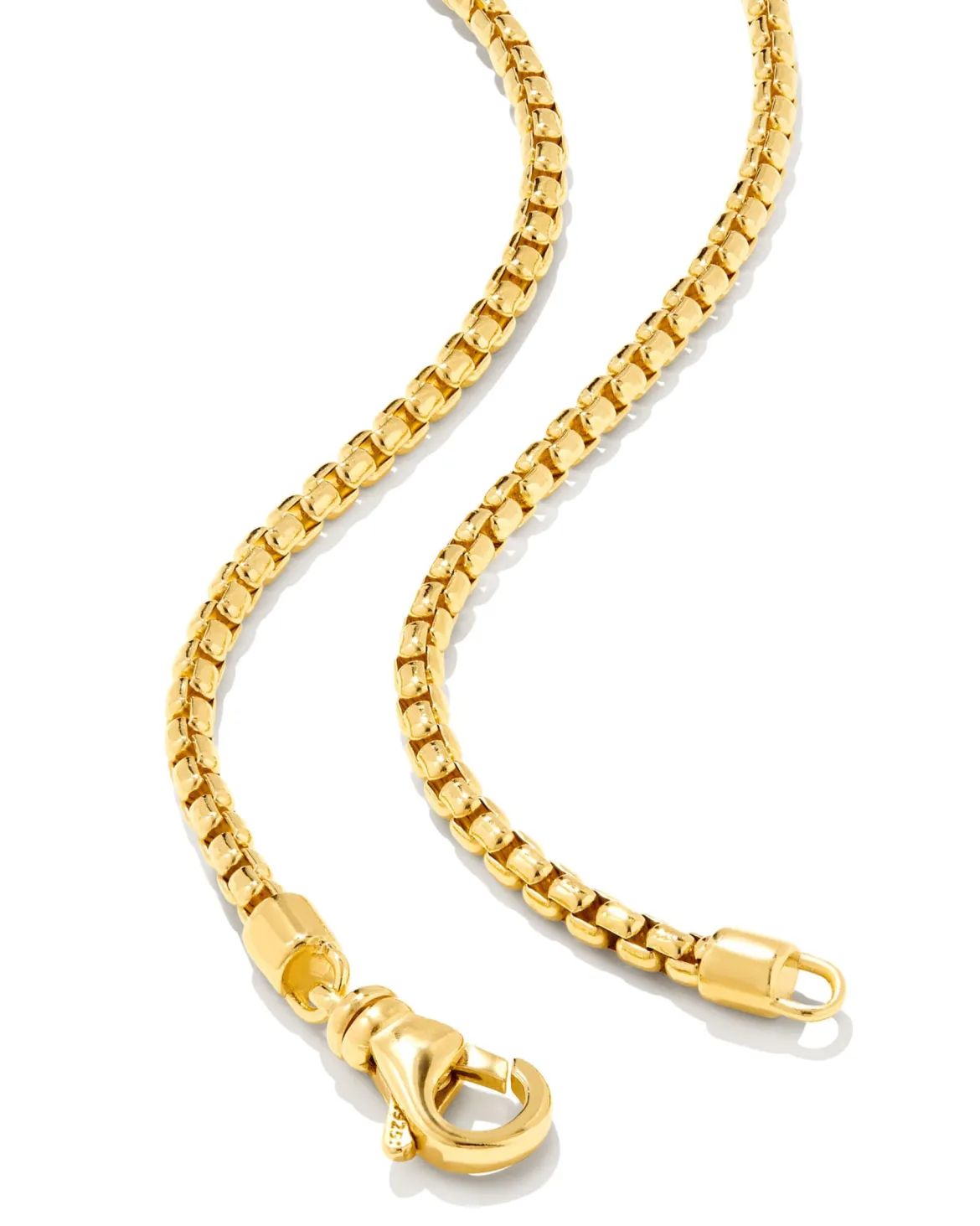 Davie Metal Charm Necklace in 18k Gold Vermeil