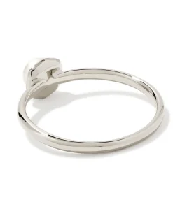 Davie Pearl Sterling Silver Band Ring in Freshwater Cultured Pearl