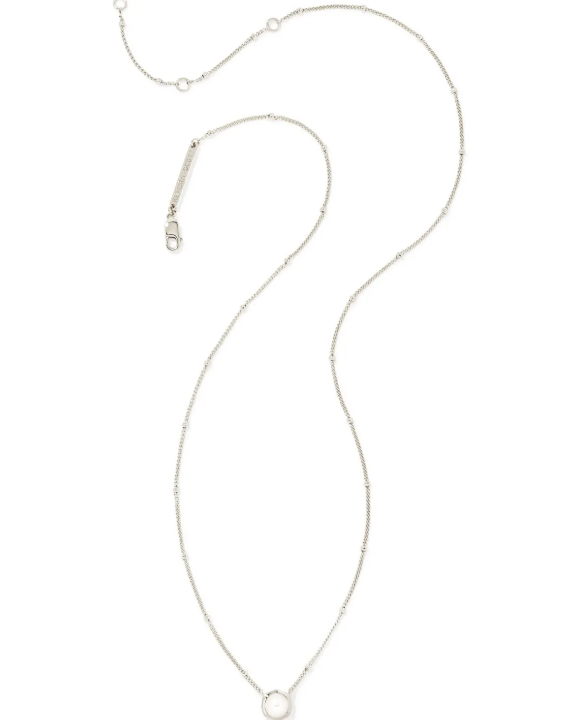 Davie Pearl Sterling Silver Pendant Necklace in Freshwater Cultured Pearl