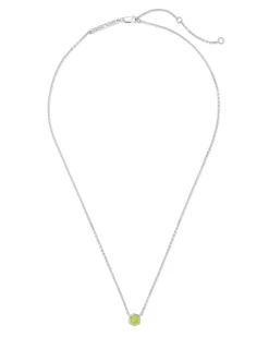 Davie Sterling Silver August Pendant Necklace
