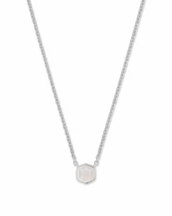 Davie Sterling Silver June Pendant Necklace