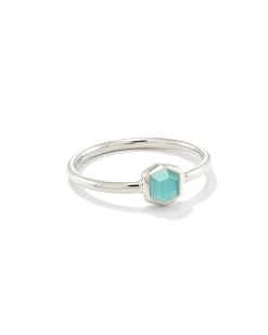Davie Sterling Silver March Band Ring