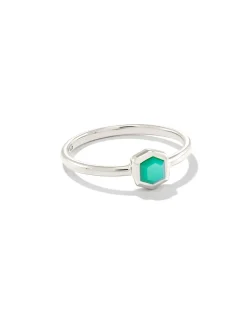 Davie Sterling Silver May Band Ring