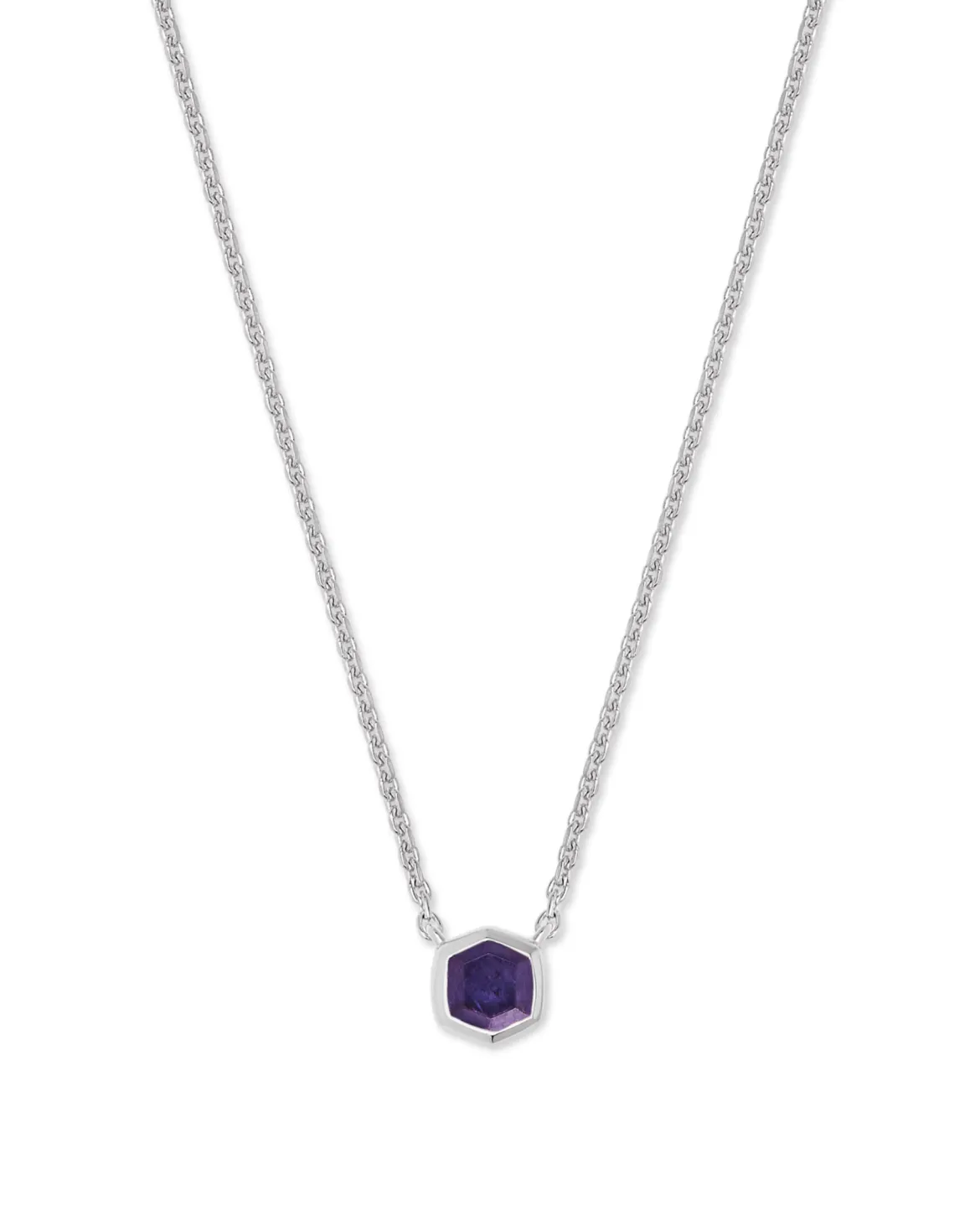 Davie Sterling Silver September Pendant Necklace