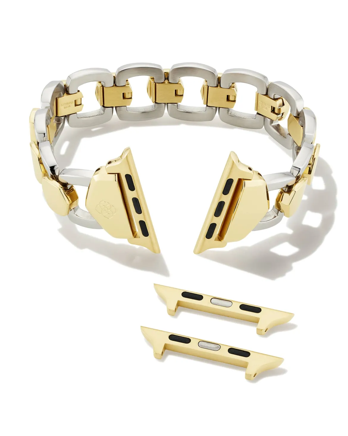 Davis Watch Band in Two Tone Stainless Steel