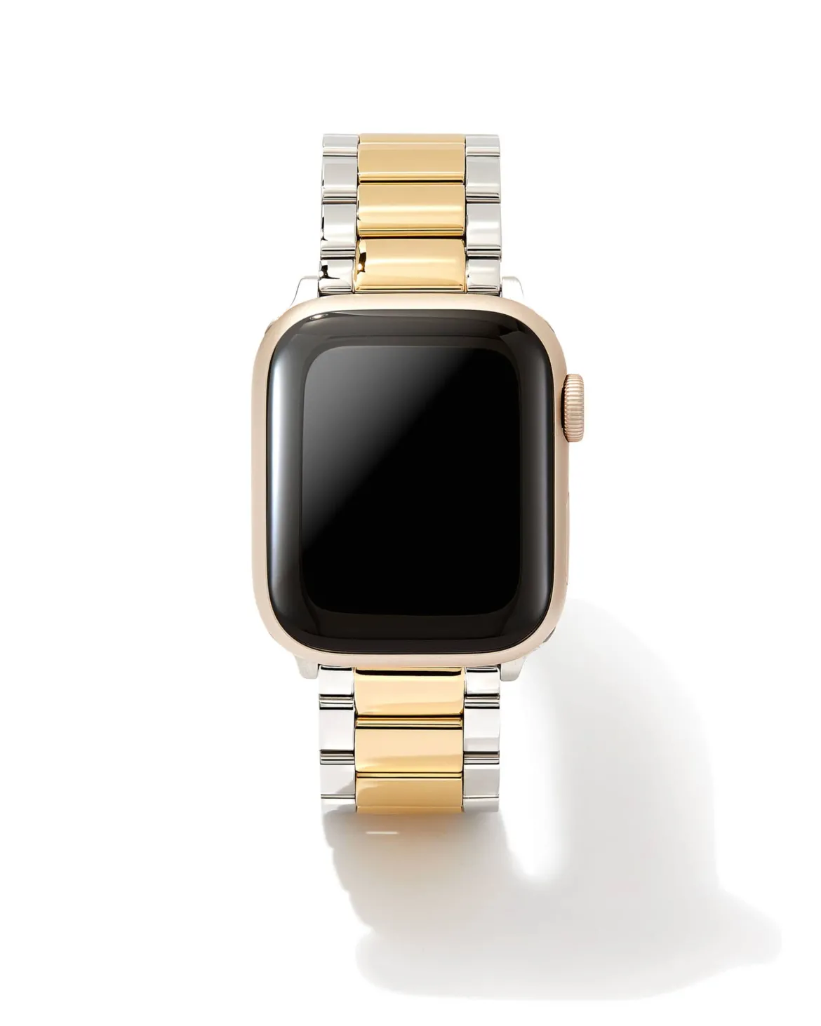Dira 3 Link Watch Band in Two Tone Stainless Steel