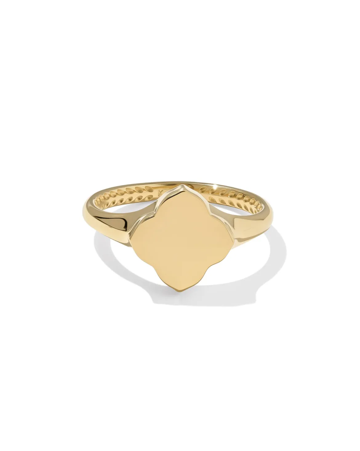 Dira 18k Gold Vermeil Metal Band Ring