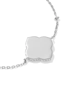 Dira Sterling Silver Metal Delicate Chain Bracelet